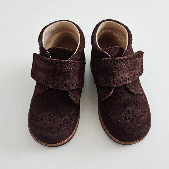 Venettini Toddler Boys Carl Suede Leather Shoes – Size 6.5 (EU 23) - Picture 2 of 9